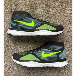 Nike Free Train Instinct Black Electric Green Size 12 Men's